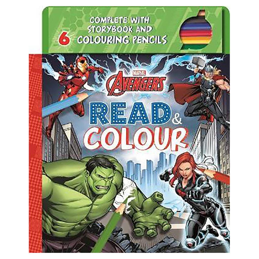 قراءة وتلوين كتاب Marvel Avengers