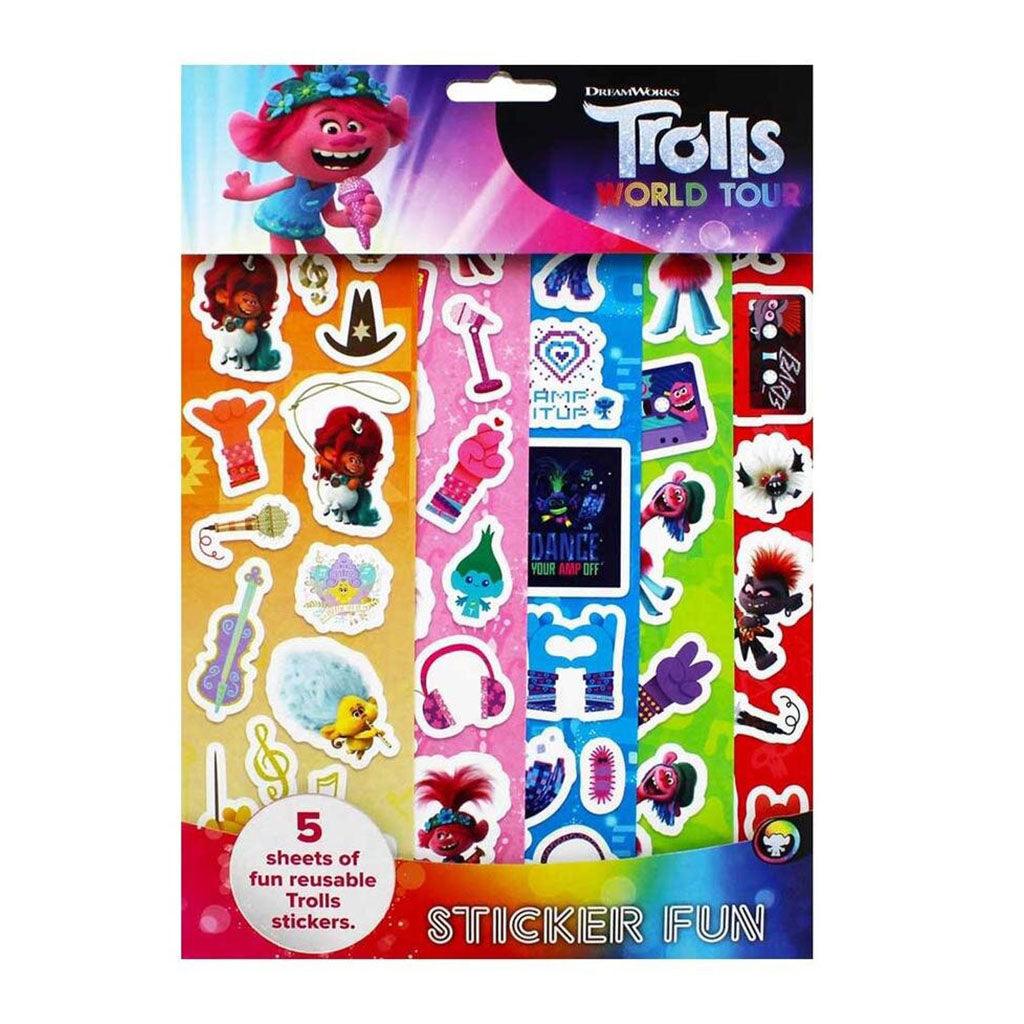 ملصقات Trolls 2 الممتعة