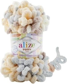 Alize Puffy Color 6463 Knitting Yarn