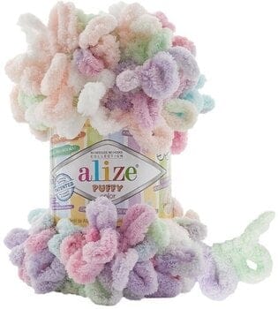 Alize Puffy Color 6526 Knitting Yarn