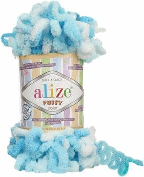 Alize Puffy Color 5924 Knitting Yarn
