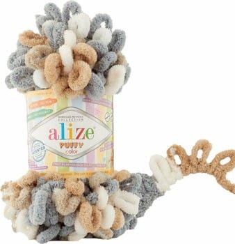 Alize Puffy Color 6395 Knitting Yarn