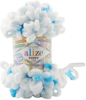 Alize Puffy Color 6472 Knitting Yarn