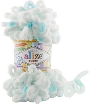 Alize Puffy Color 6491 Knitting Yarn