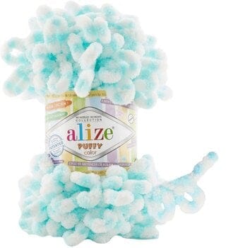 Alize Puffy Color 6493 Knitting Yarn