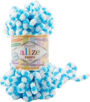 Alize Puffy Color 6459 Knitting Yarn