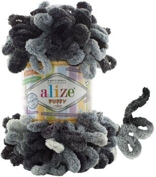 Alize Puffy Color 6532 Knitting Yarn