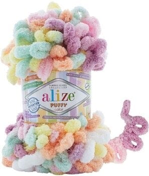 Alize Puffy Color 6527 Knitting Yarn